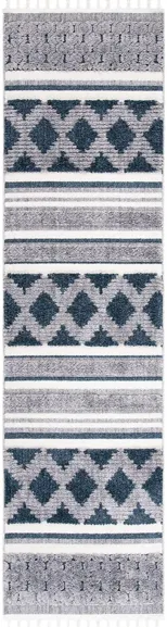 Marrakesh Runner Rug in Blue by Safavieh