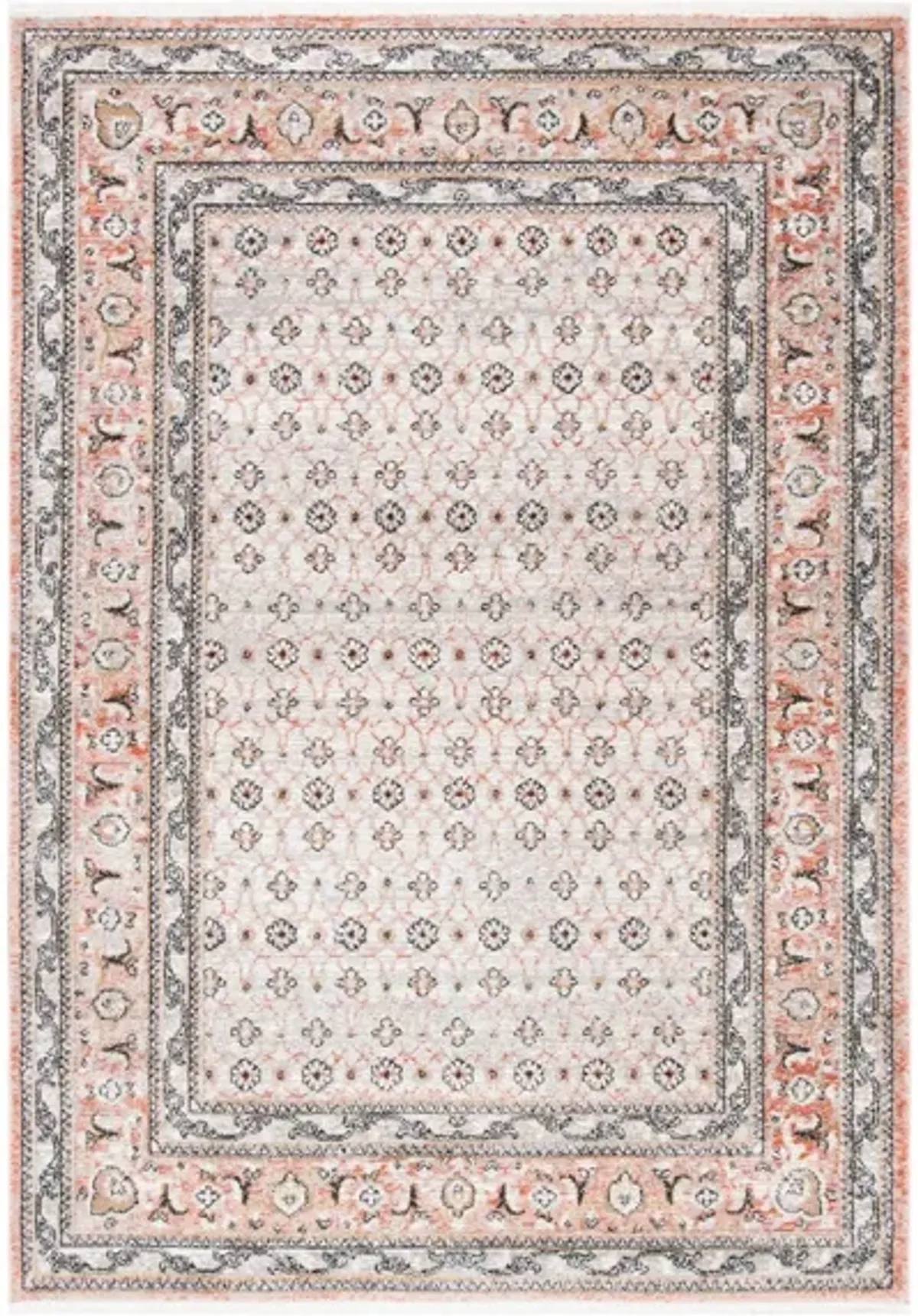 Shivan Area Rug in Gray / Rose by Safavieh