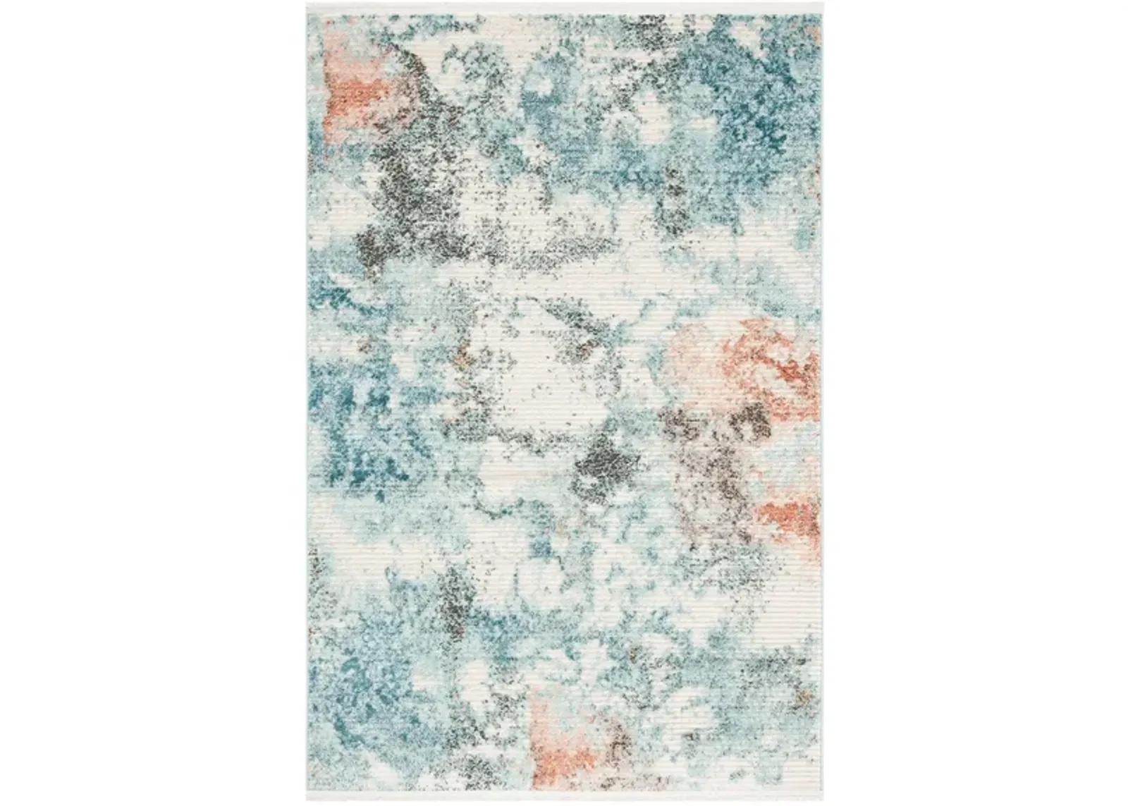 Shivan Area Rug in Blue / Ivory by Safavieh