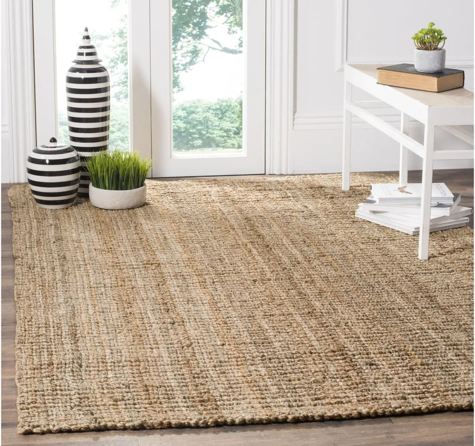 Natural Fiber Area Rug in Natural by Safavieh