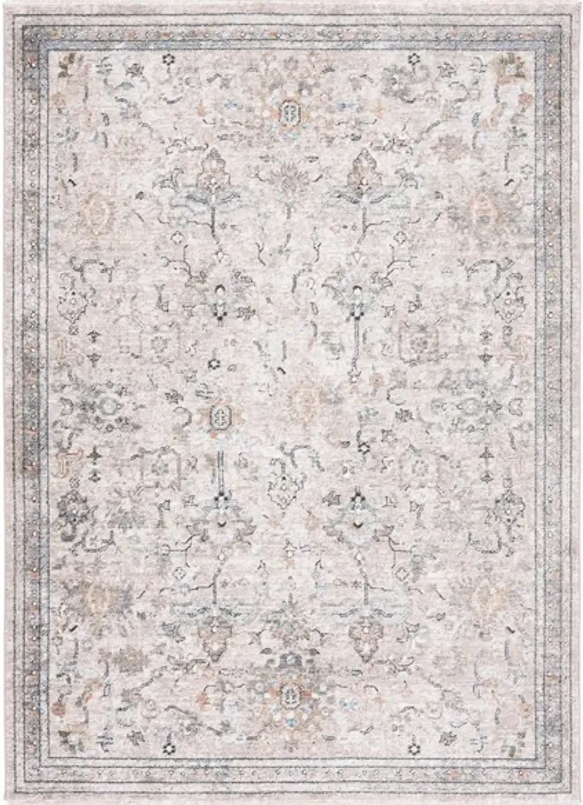 Jasmine Area Rug in Gray & Blue by Safavieh