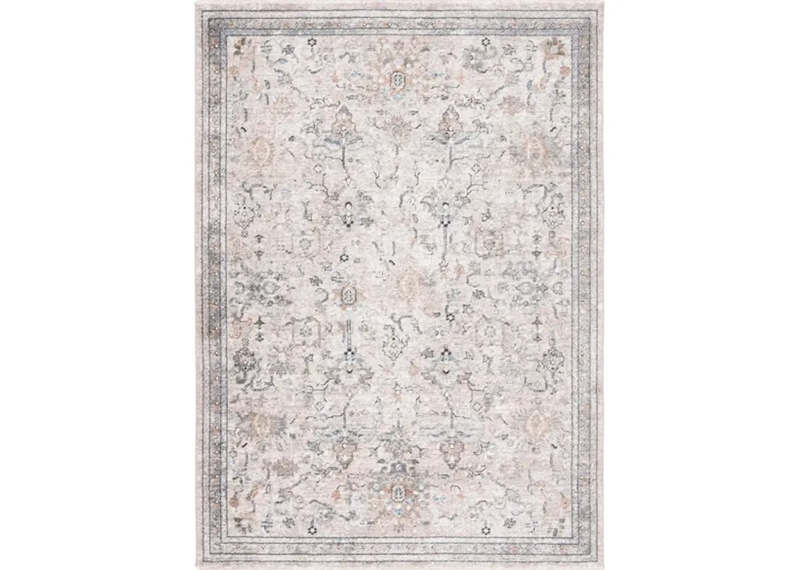 Jasmine Area Rug in Gray & Blue by Safavieh