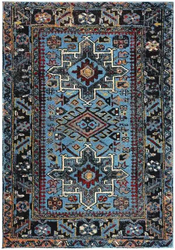 Darius Light Blue Area Rug