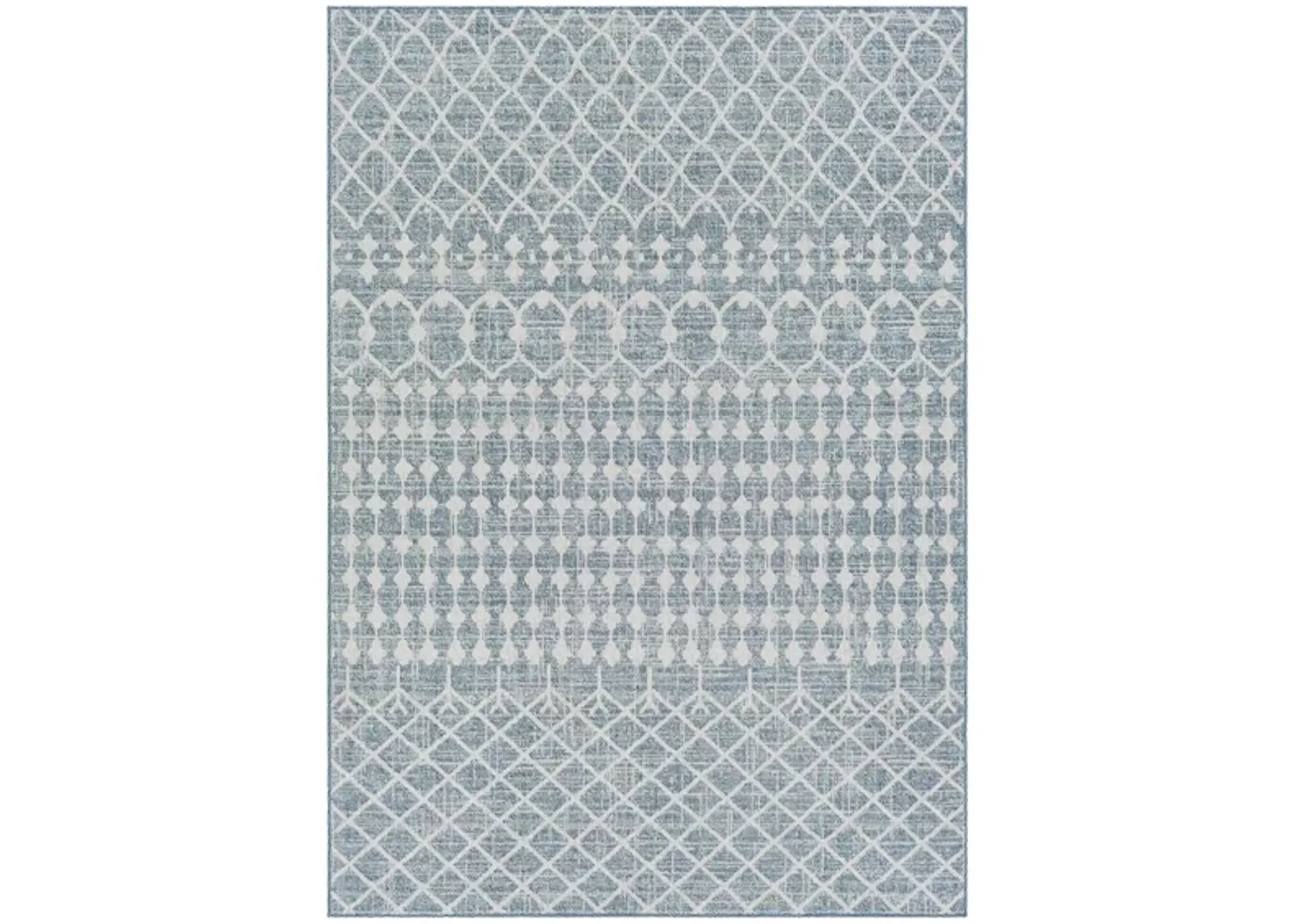 Veranda Area Rug in Dark Blue/Taupe/Ivory by Surya