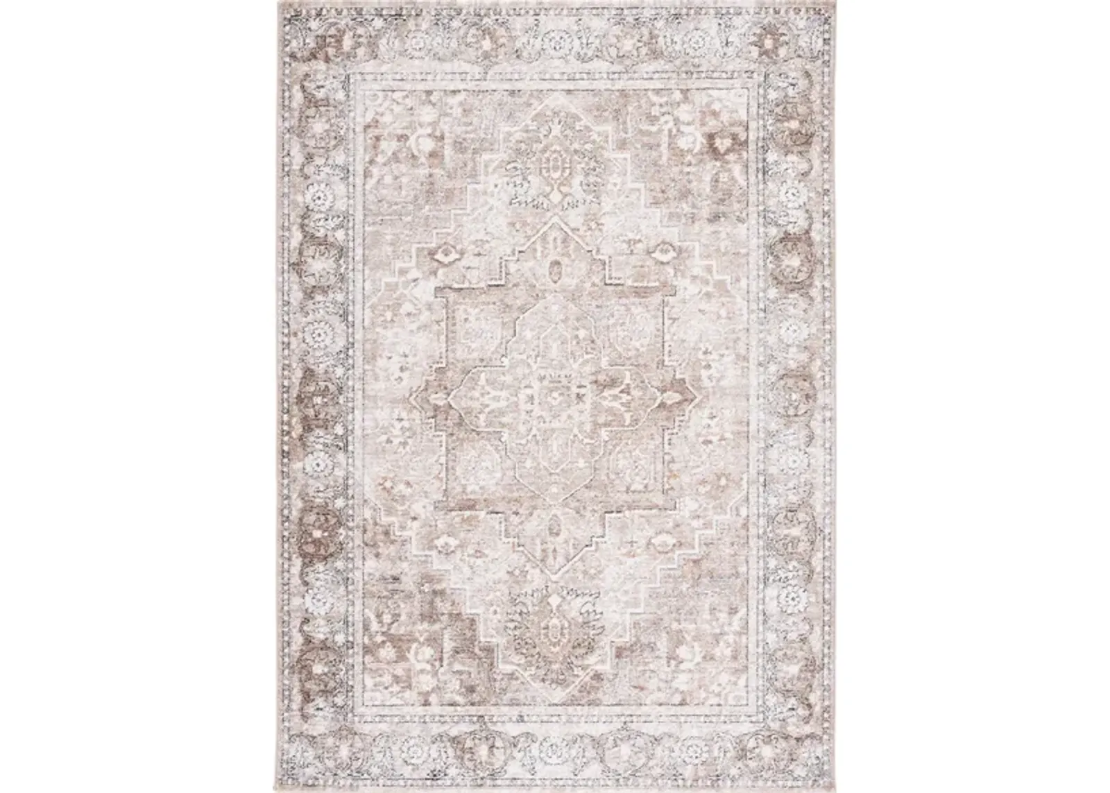 Jasmine Area Rug in Ivory & Beige by Safavieh