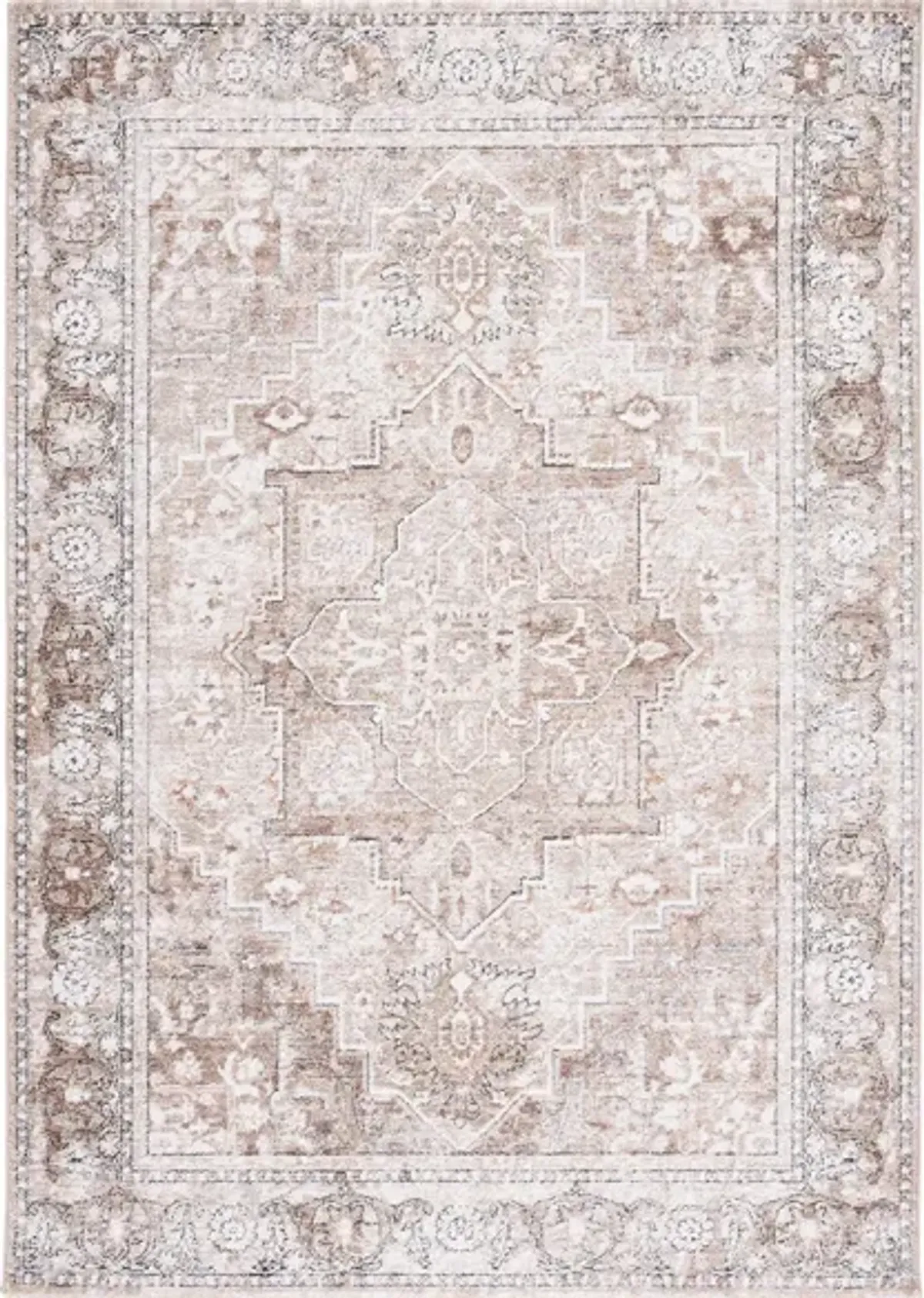 Jasmine Area Rug in Ivory & Beige by Safavieh