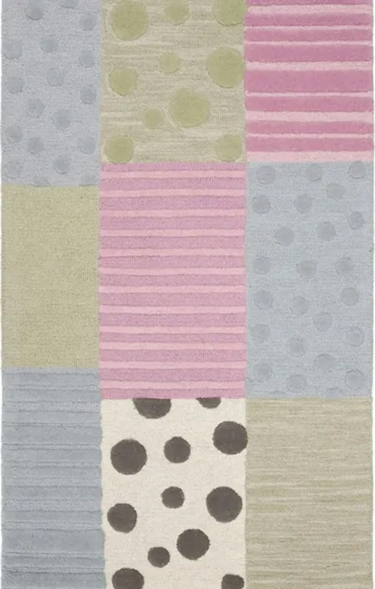 Florentia Kid's Rug in Blue/Pink by Safavieh