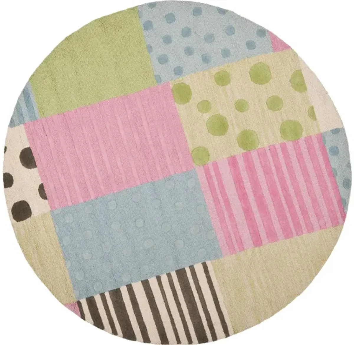 Florentia Kid's Rug in Blue/Pink by Safavieh