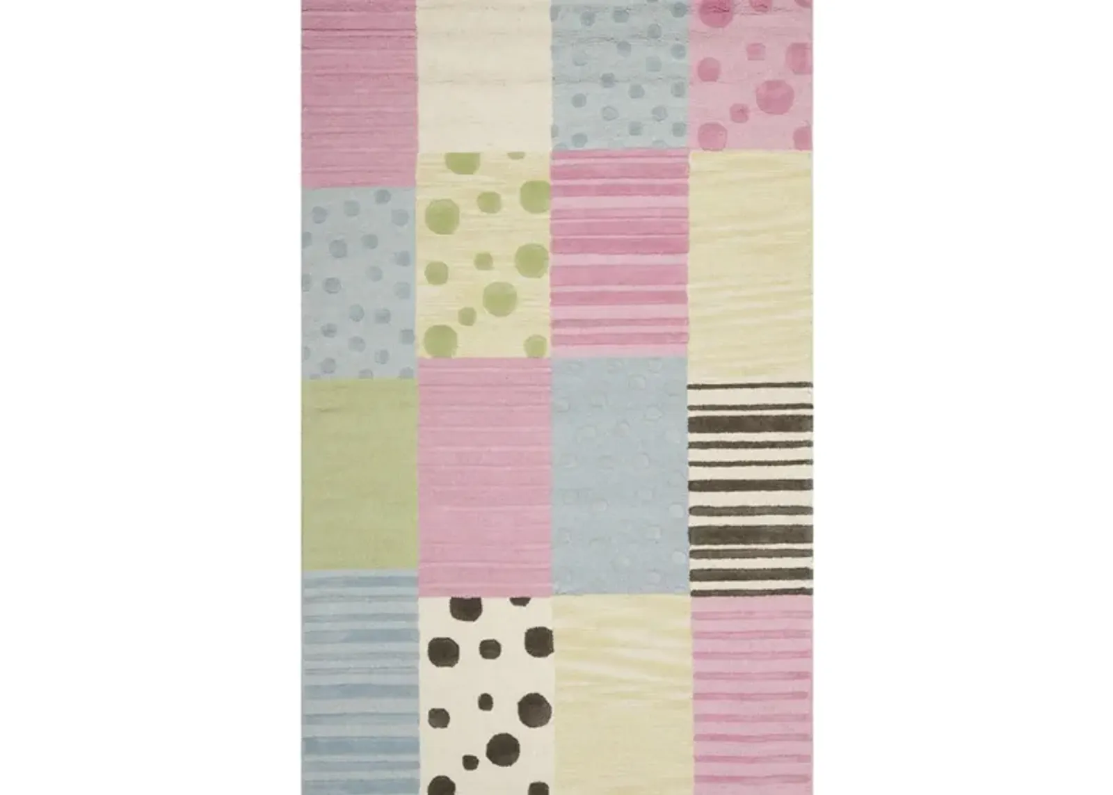 Florentia Kid's Rug in Blue/Pink by Safavieh