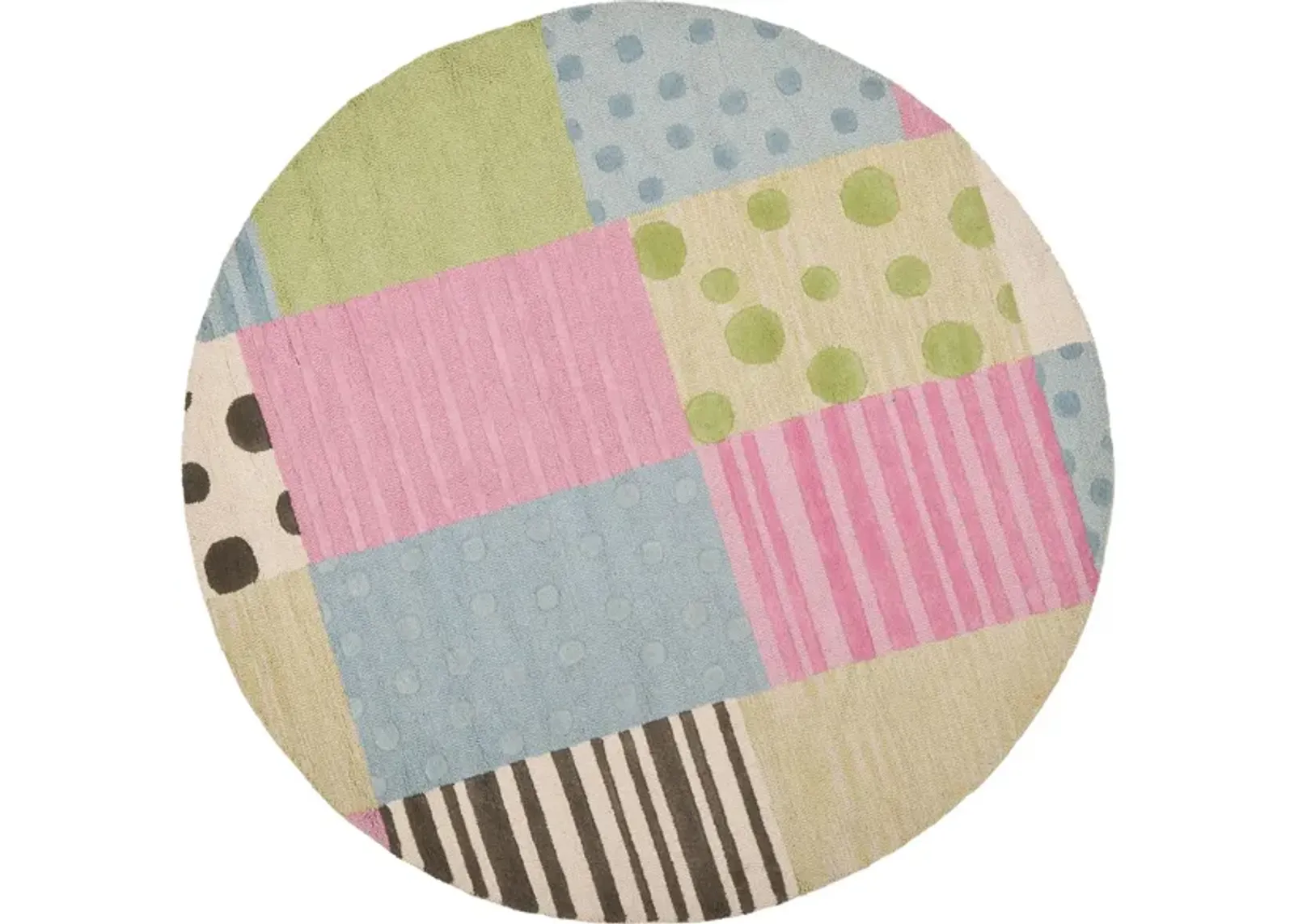 Florentia Kid's Rug in Blue/Pink by Safavieh