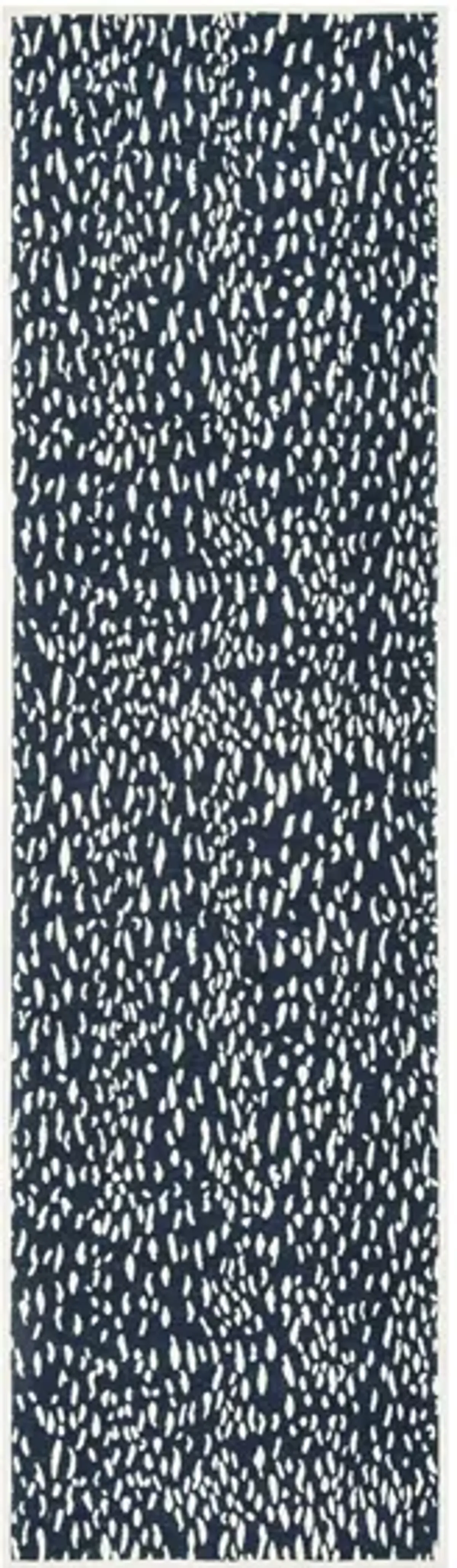 Marbella IV Area Rug in Navy Blue/Ivory by Safavieh