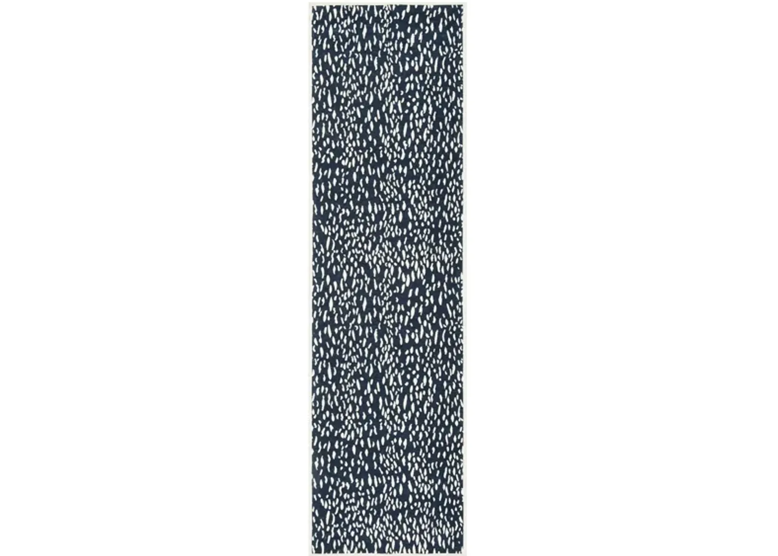 Marbella IV Area Rug in Navy Blue/Ivory by Safavieh