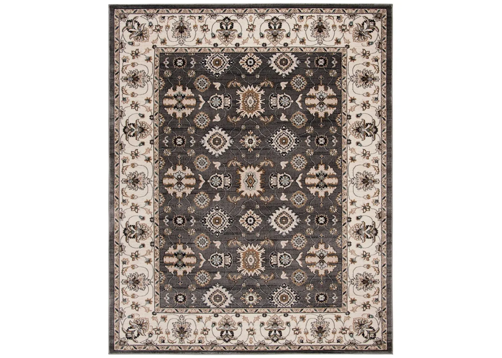 Sussex Area Rug in Gray / Cream by Safavieh