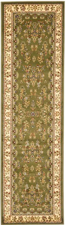 Anglia Runner Rug in Sage / Ivory by Safavieh