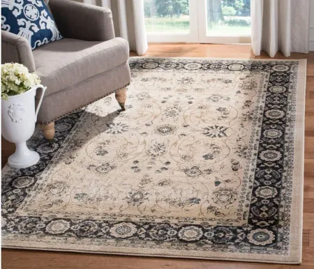 Charnwood Area Rug in Light Beige / Anthracite by Safavieh