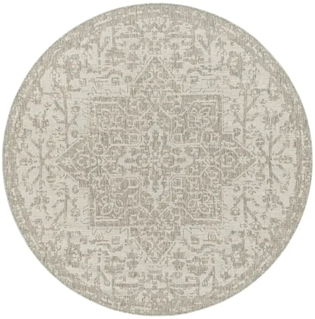 Eagean Cyprus Indoor/Outdoor Area Rug Oval