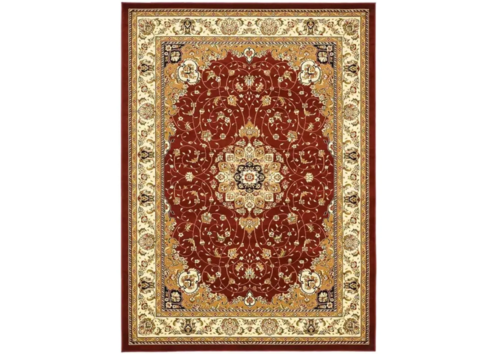 Wessex Area Rug in Red / Ivory by Safavieh