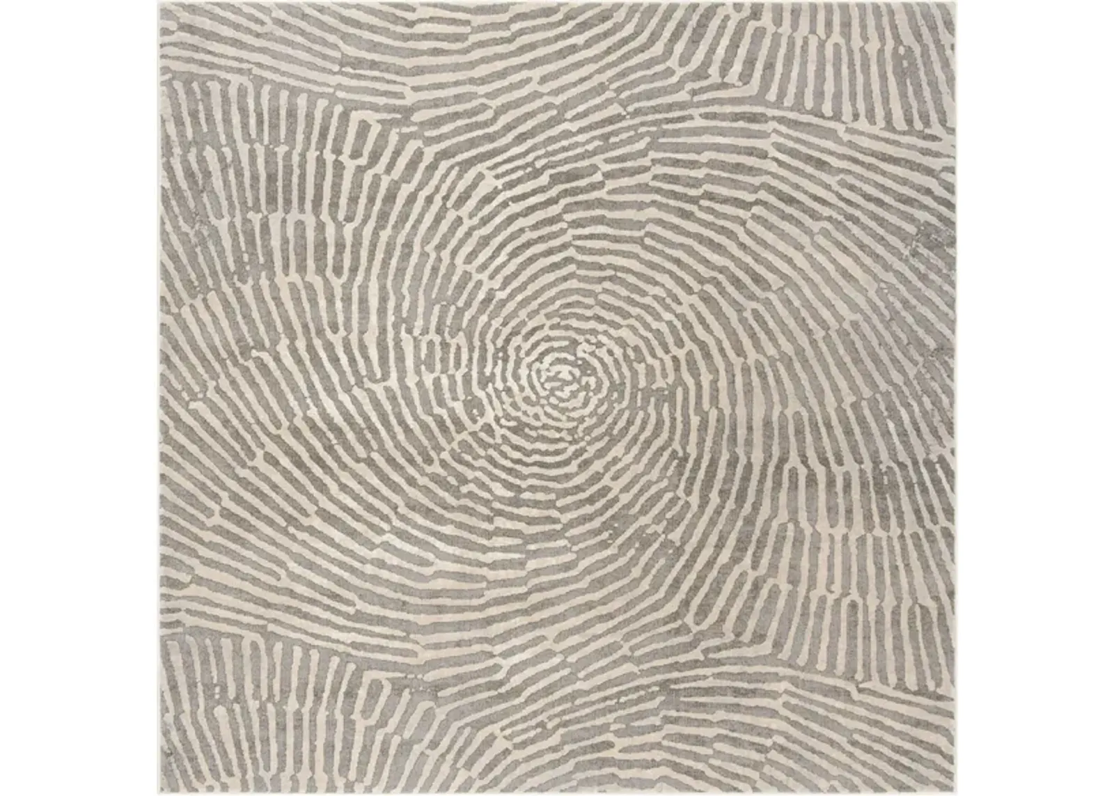 Vartanian Square Area Rug in Taupe by Safavieh