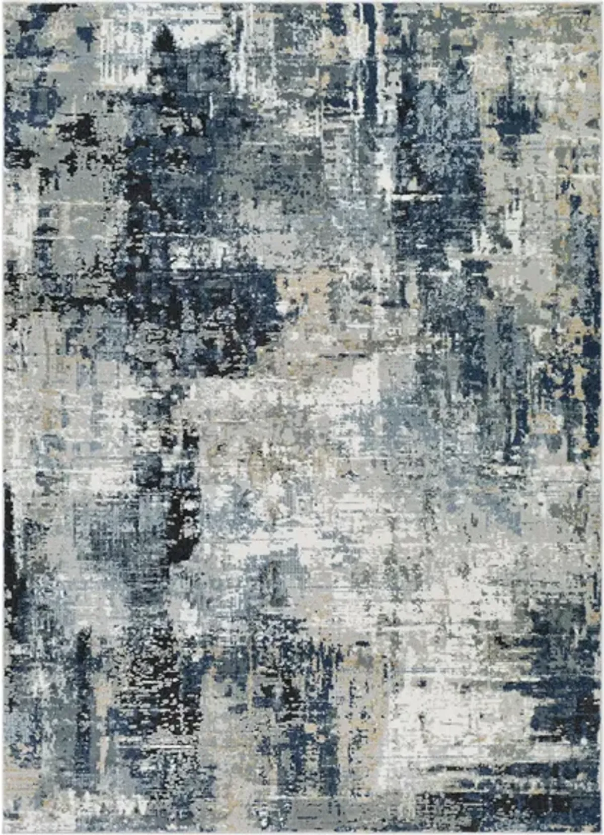 Jolie Rug in Navy, Beige, Taupe, Medium Gray, Charcoal, Denim, Black, Peach by Surya