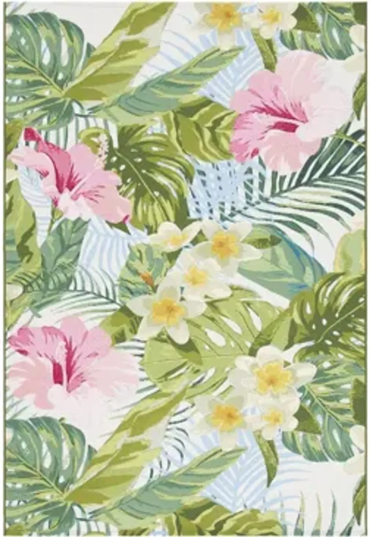 Barbados Flora Indoor/Outdoor Area Rug