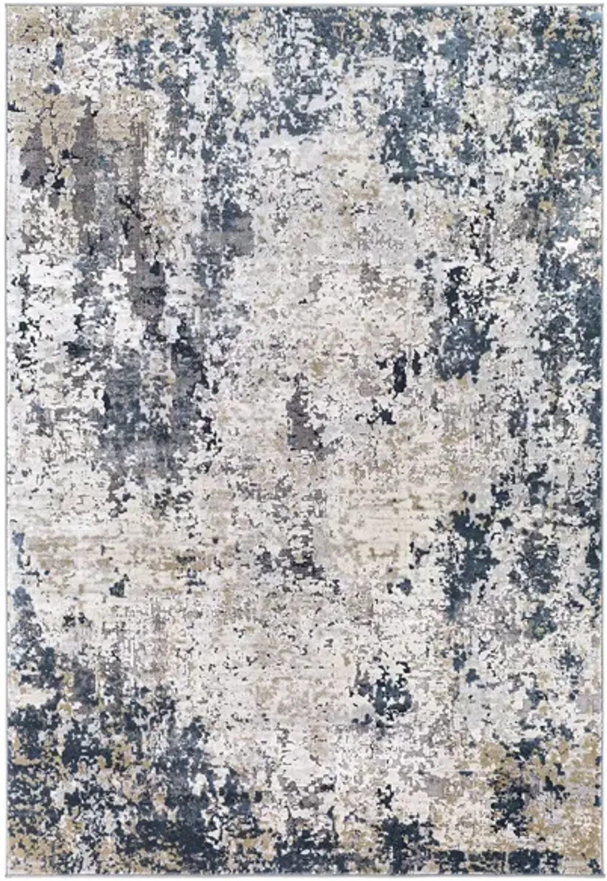 Norland Sowerby Rug in Light Gray, Charcoal, Cream, Khaki, Navy by Surya