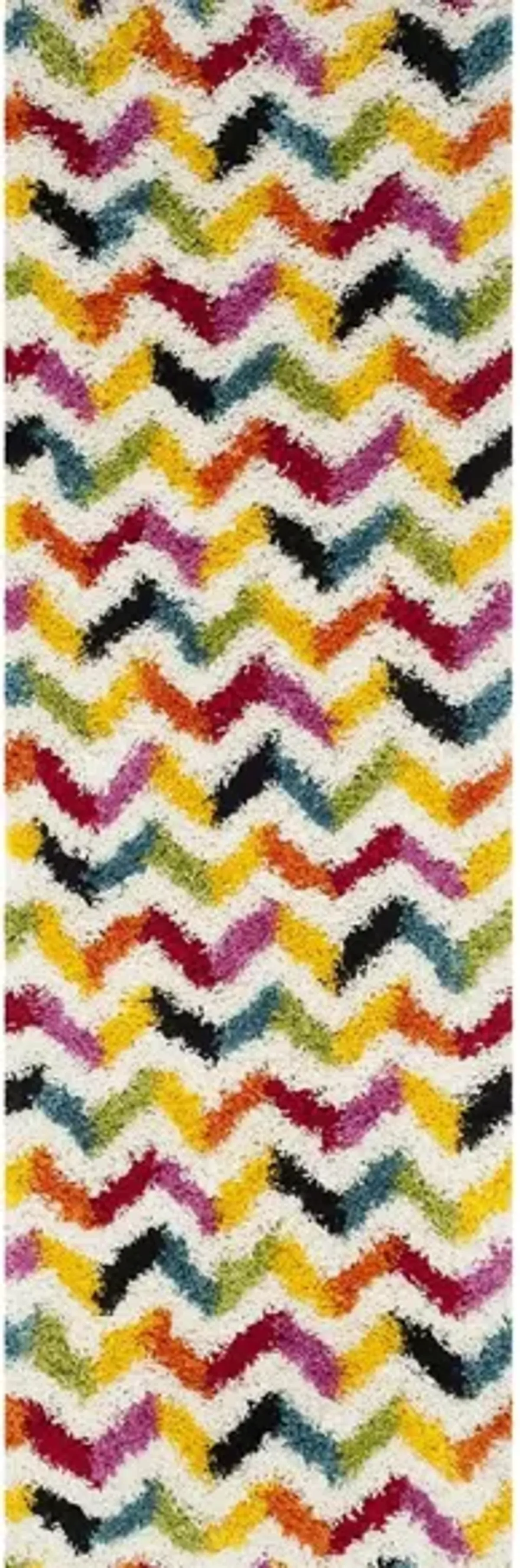 Sibyl Shag Rug in Multi by Safavieh