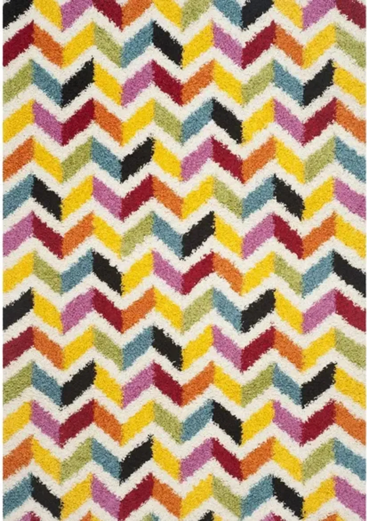 Sibyl Shag Rug in Multi by Safavieh