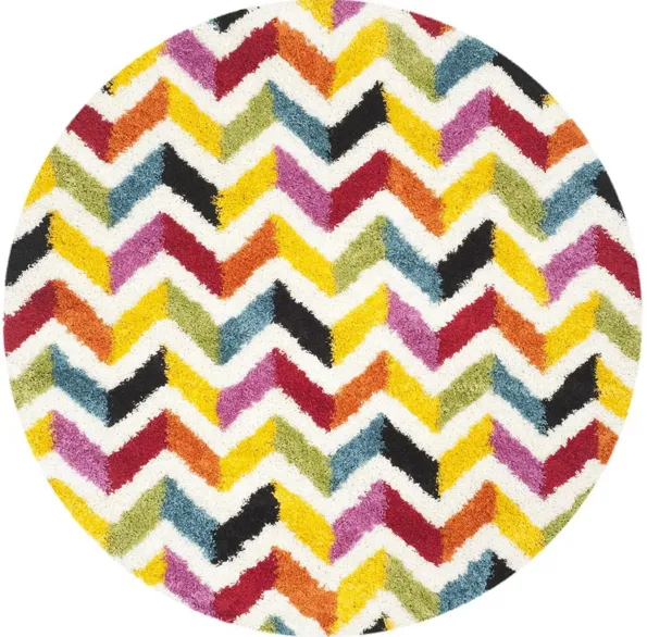 Sibyl Shag Rug in Multi by Safavieh