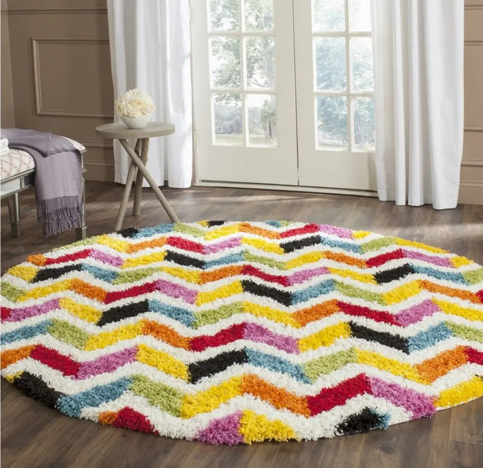 Sibyl Shag Rug in Multi by Safavieh