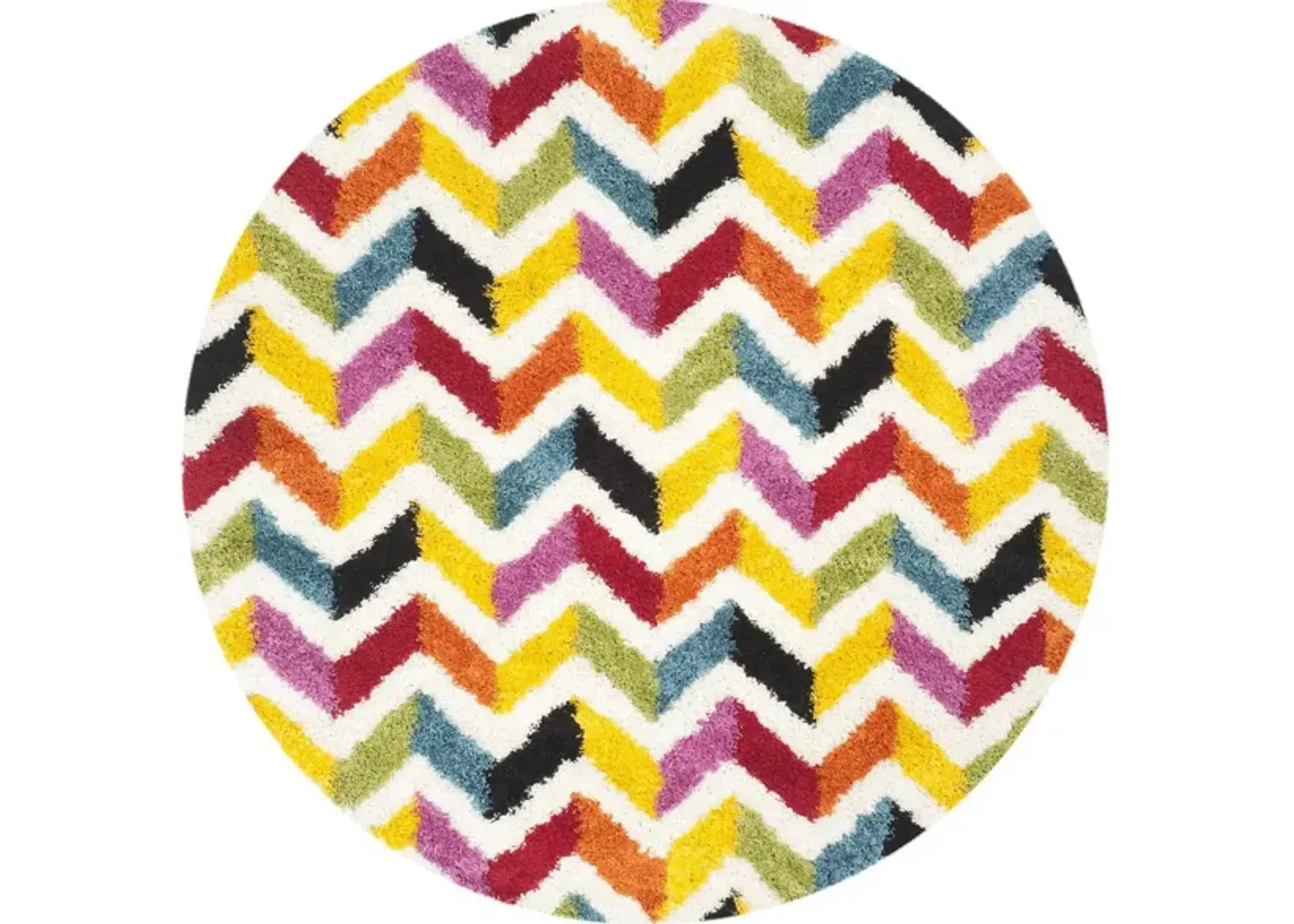 Sibyl Shag Rug in Multi by Safavieh