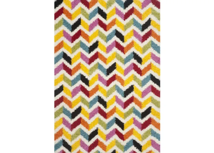 Sibyl Shag Rug in Multi by Safavieh