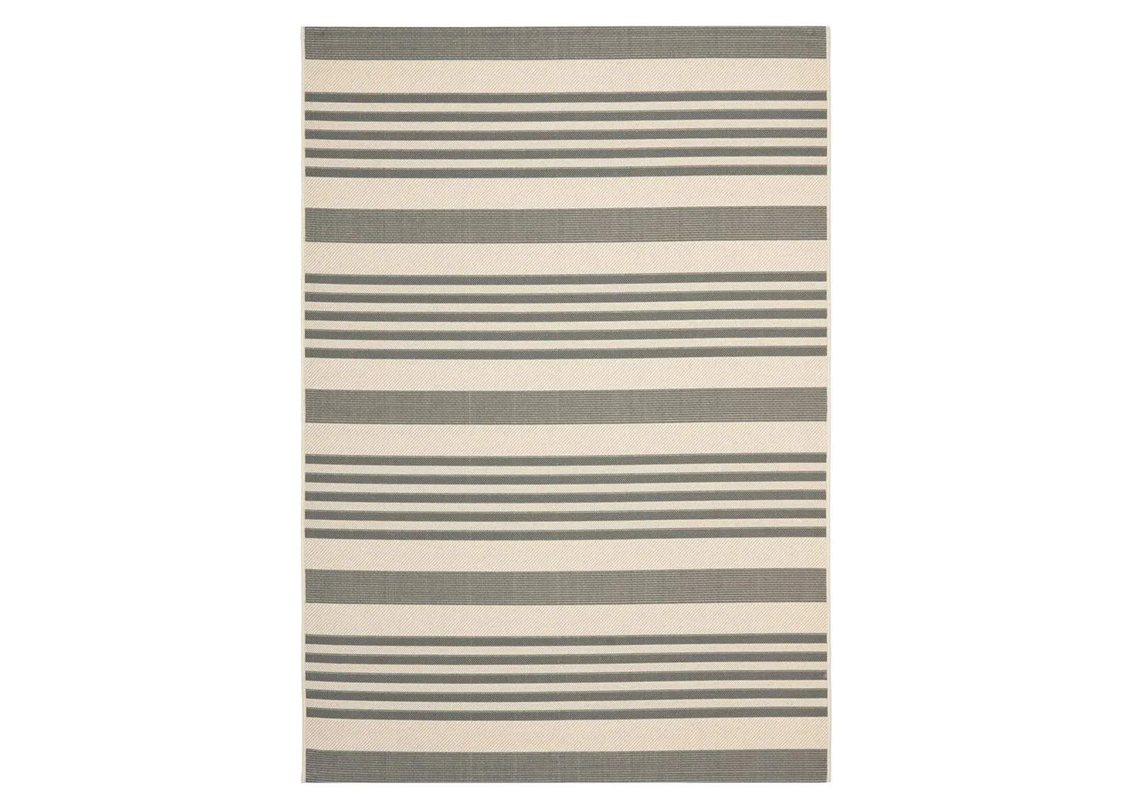 Courtyard Indoor/Outdoor Area Rug in Gray & Bone by Safavieh