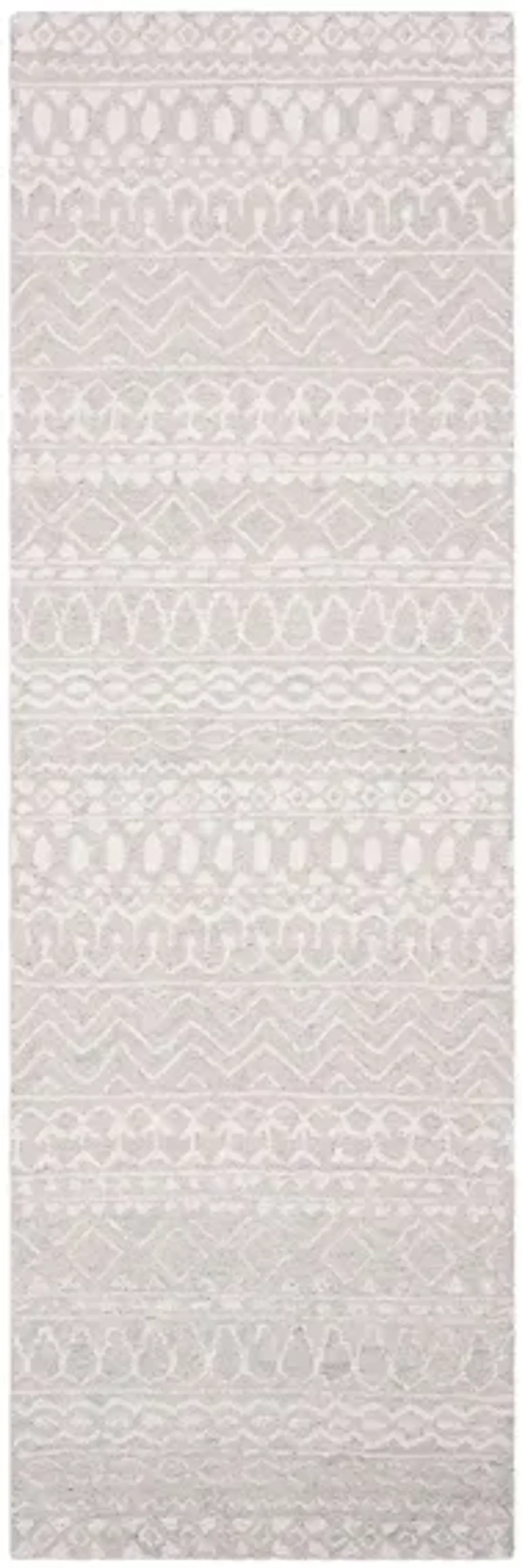 Kazuma Runner Rug in Aqua & Ivory by Safavieh