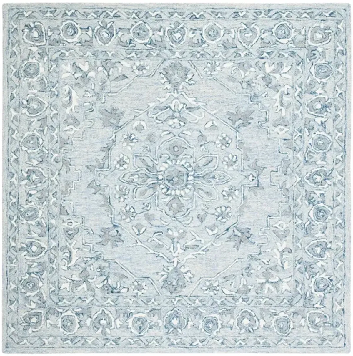 Far Out Area Rug in Light Blue & Cream by Safavieh