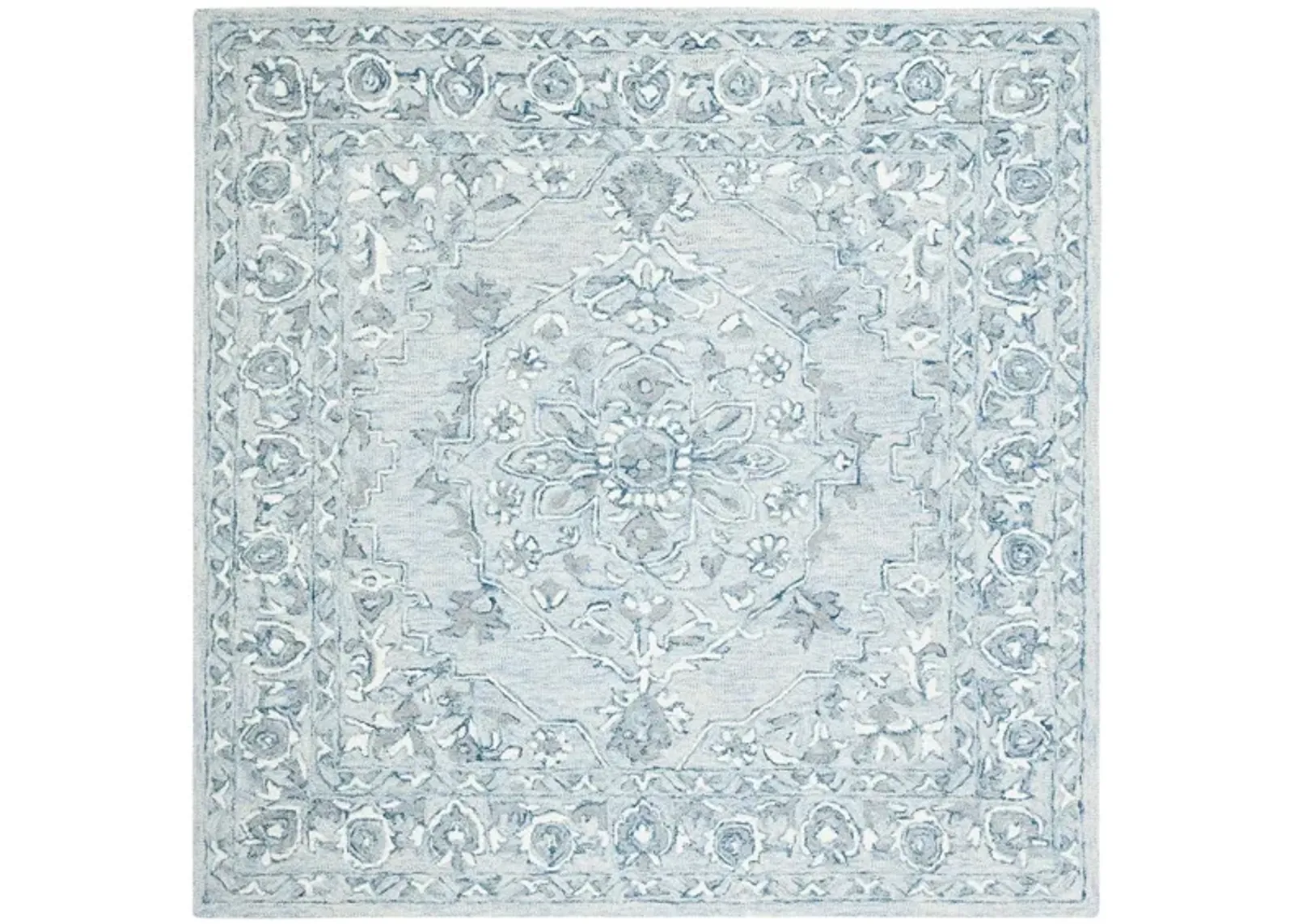 Far Out Area Rug in Light Blue & Cream by Safavieh