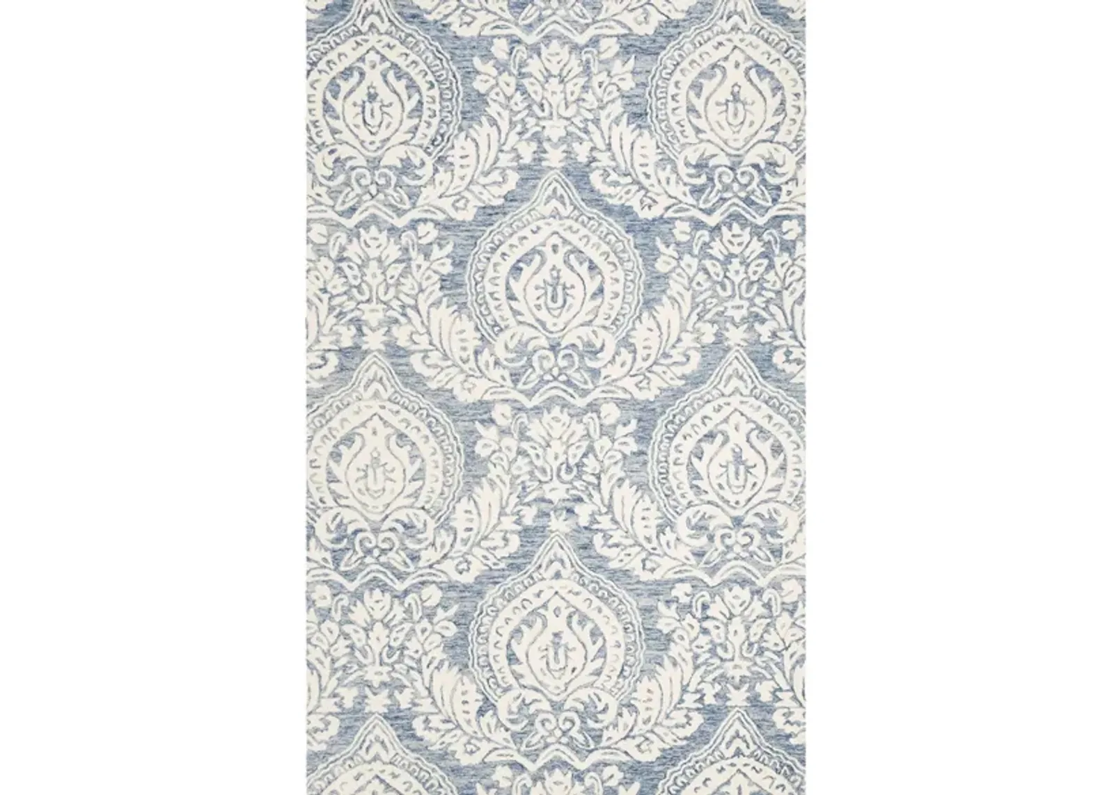 Jorge Area Rug in Blue & Cream by Safavieh