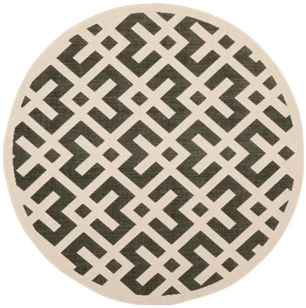 Courtyard Crossing Indoor/Outdoor Area Rug Round