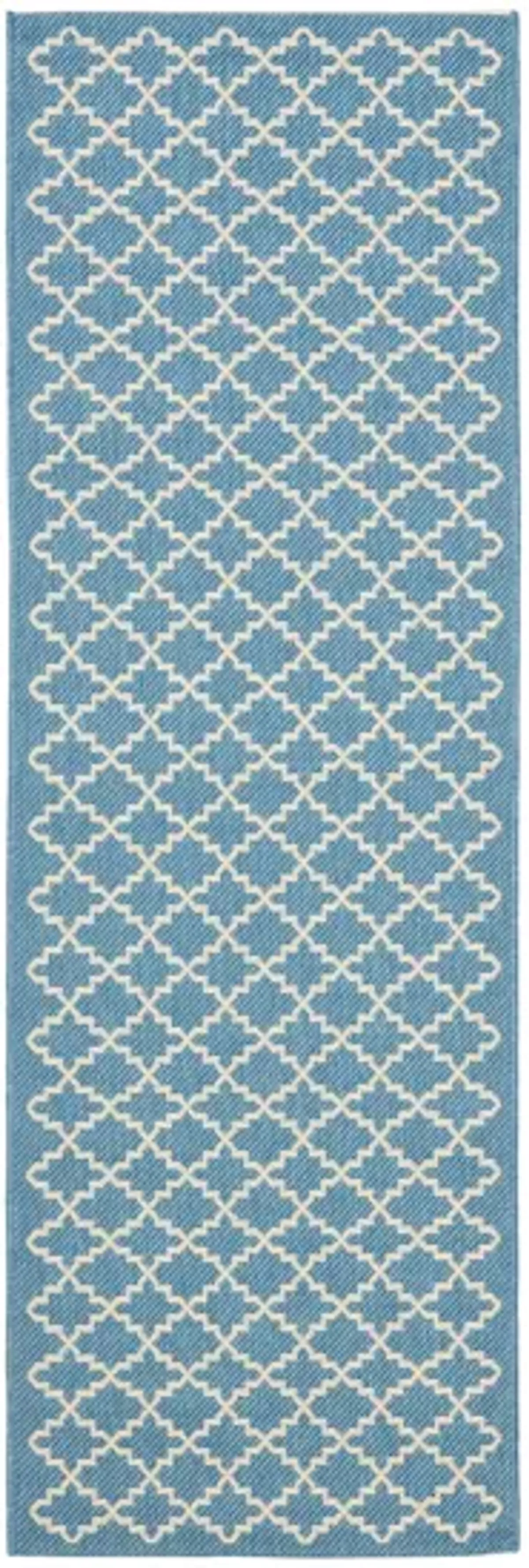 Courtyard Link Indoor/Outdoor Runner Rug