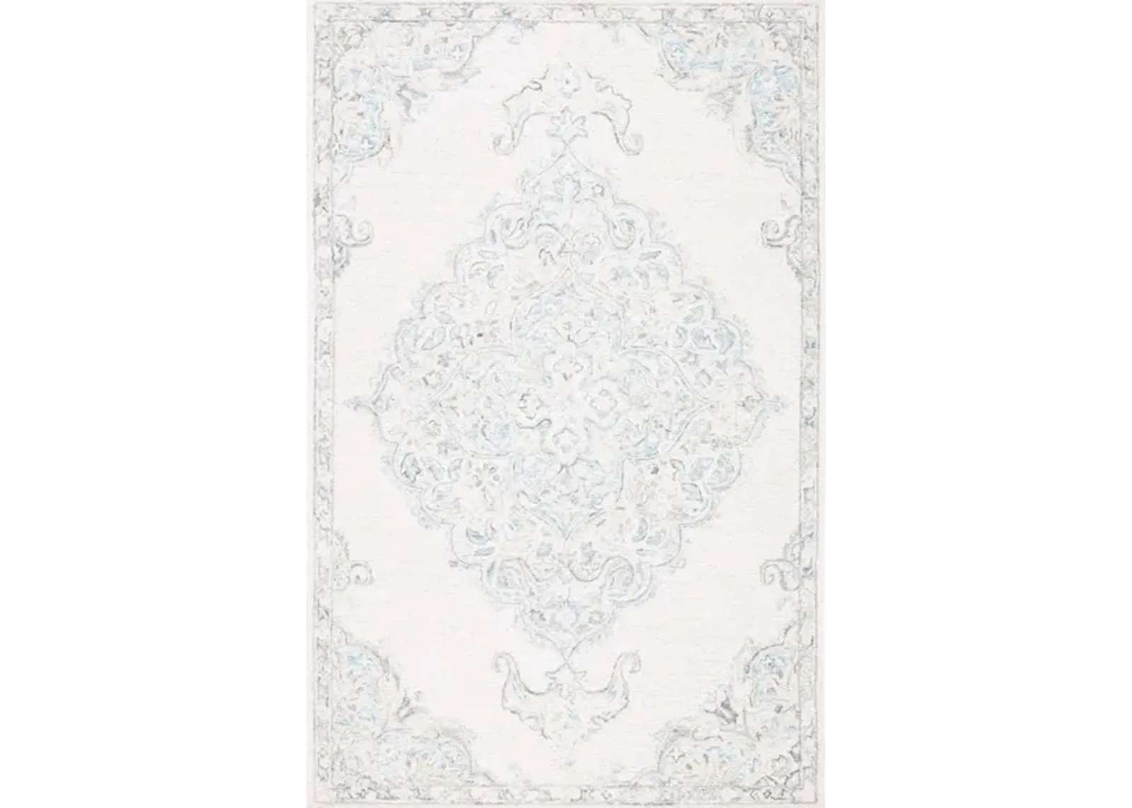 Drummond Area Rug in Ivory & Blue by Safavieh