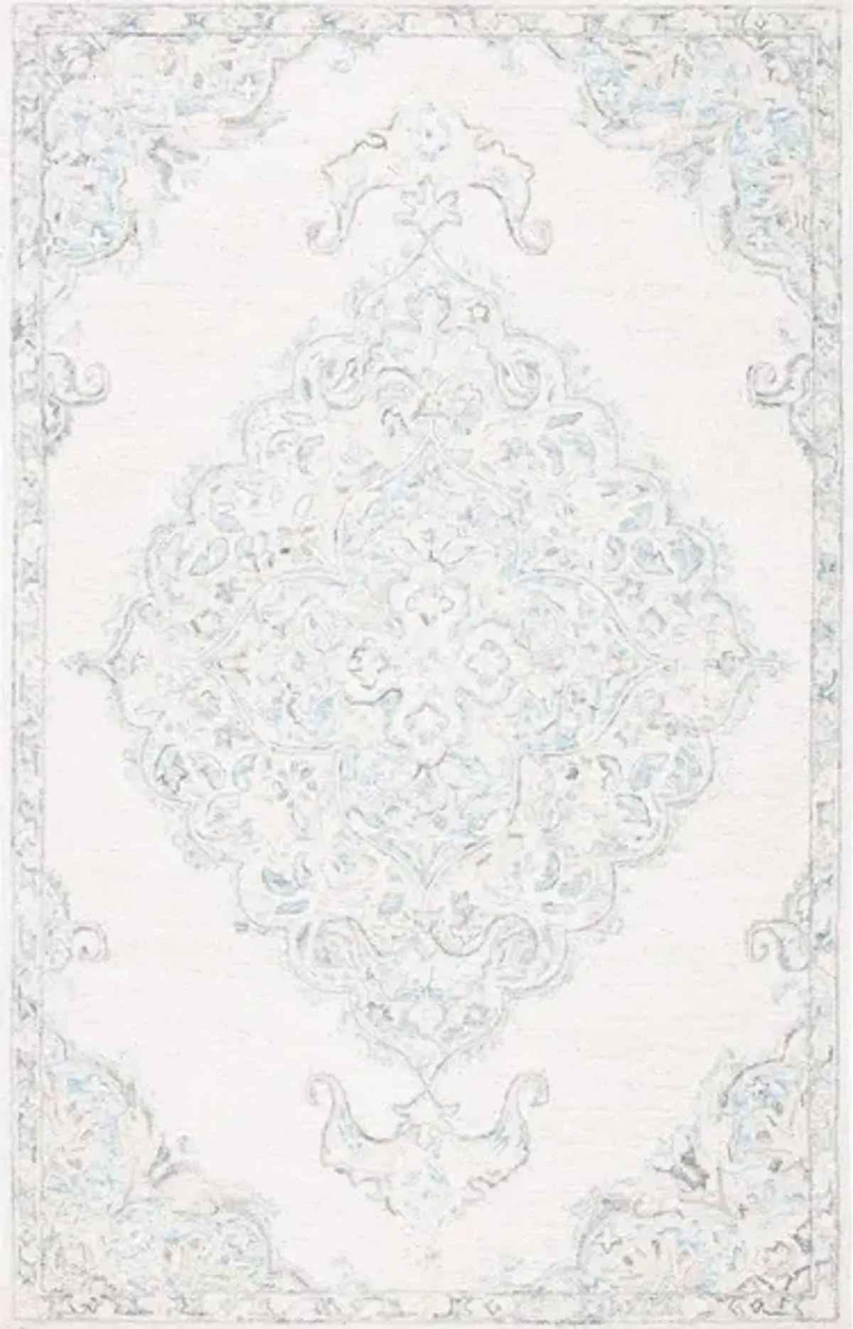 Drummond Area Rug in Ivory & Blue by Safavieh