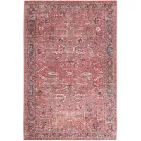 Nicole Curtis Aarquelle Area Rug in Brick by Nourison