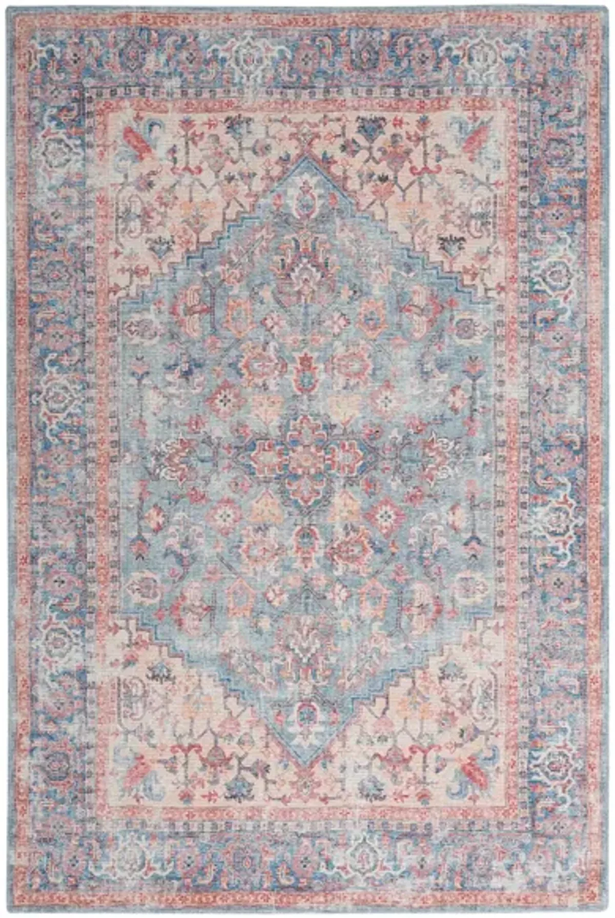 Nicole Curtis Albuquerque Area Rug in Blue/Multi by Nourison