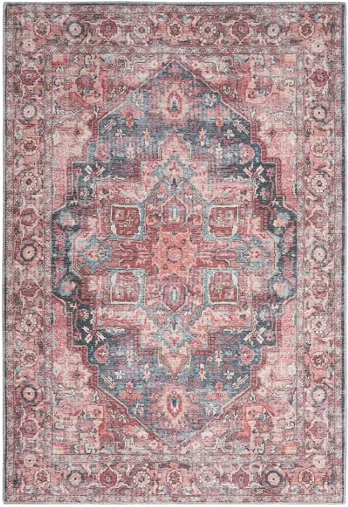 Nicole Curtis Stopher Area Rug in Multi by Nourison