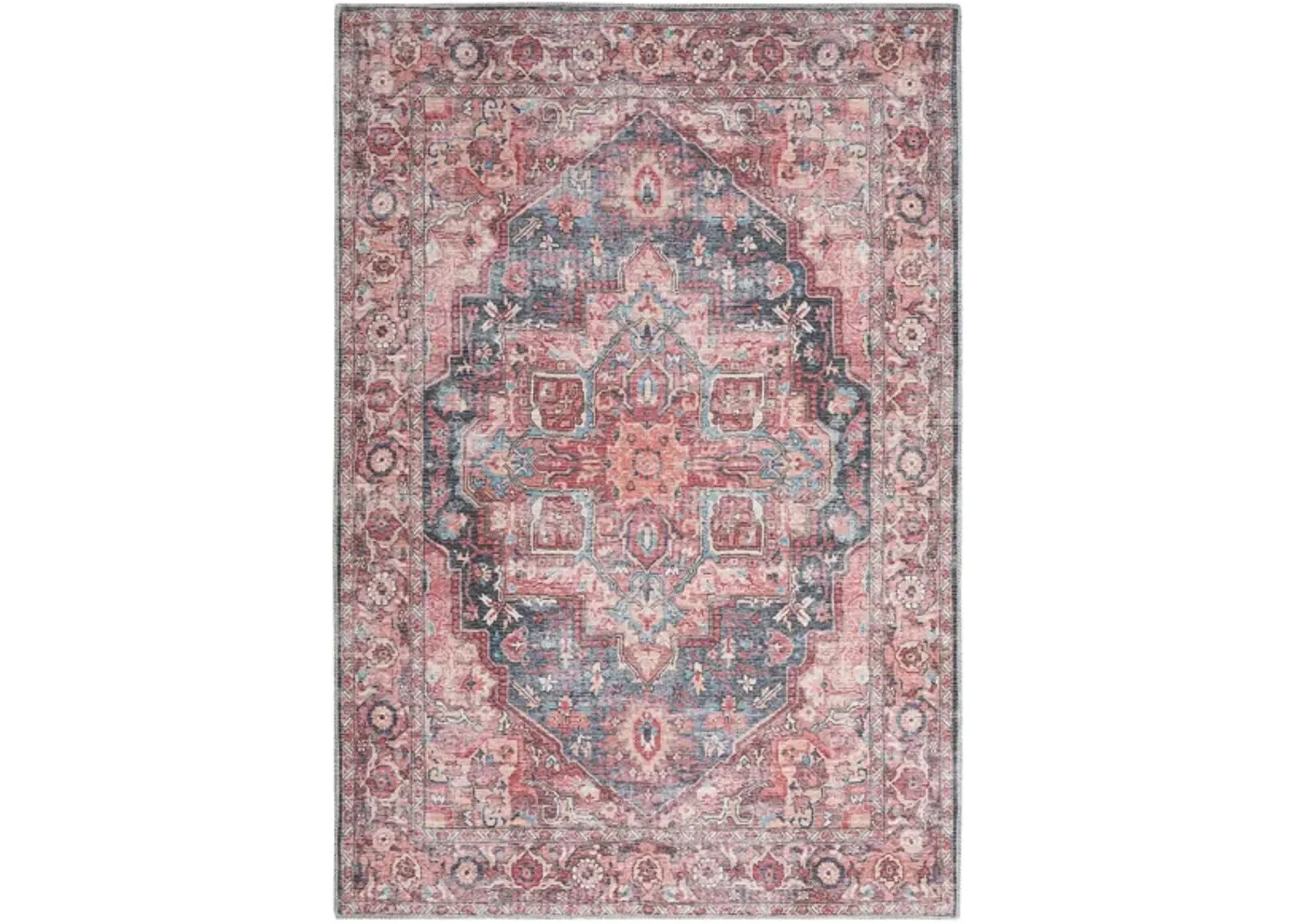 Nicole Curtis Stopher Area Rug in Multi by Nourison