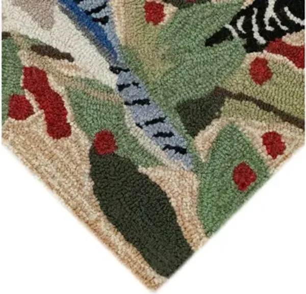 Liora Manne Bird Border Front Porch Rug