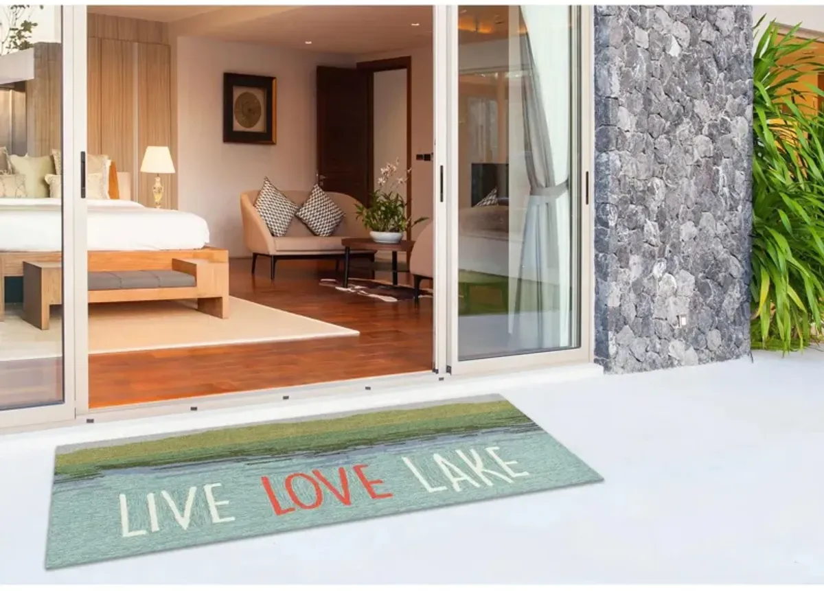 Liora Manne Live Love Lake Front Porch Rug