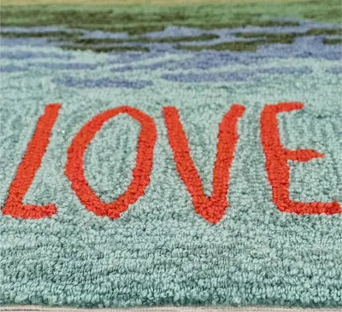 Liora Manne Live Love Lake Front Porch Rug