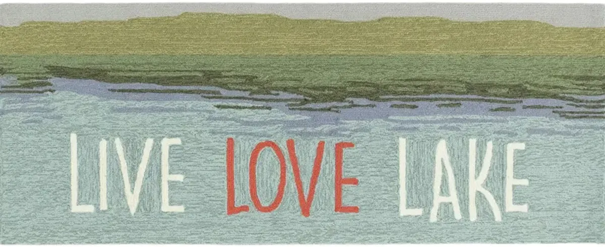 Liora Manne Live Love Lake Front Porch Rug