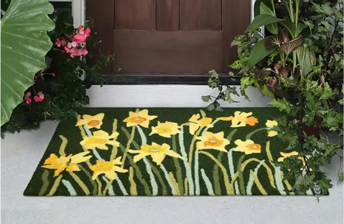 Liora Manne Daffodil Front Porch Rug