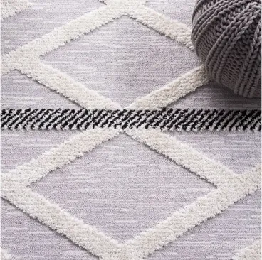 Marrakesh Area Rug in Gray / Ivory by Safavieh